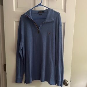 Polo by Ralph Lauren Blue Zip Up Sweater
